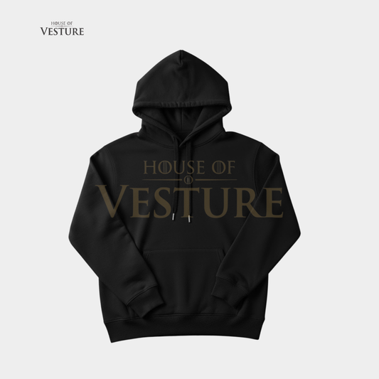 Classic Black Streetwear Hoodie