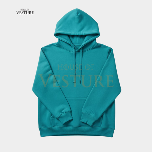 Teal Unisex Streetwear Hoodie
